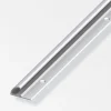 Ferramenta Per Mobili E Infissi-Alfer aluminium Profilo terminale   26 x 13  alluminio argento   forato  1 metro.