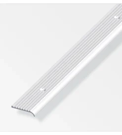 Alfer aluminium Ferramenta Per Mobili E Infissi|Profilo terminale 25x6 alluminio forato 1 metro.