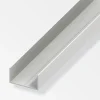 Discount Profilo u rettangolare 15,5x27 pvc bianco 1 metro. Ferramenta Per Mobili E Infissi