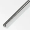 Ferramenta Per Mobili E Infissi-Alfer aluminium Profilo uu 10x15x10 pvc bianco - 1 metro.