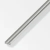 Alfer aluminium Ferramenta Per Mobili E Infissi|Profilo uu 6x18x6pvc bianco - 1 metro.
