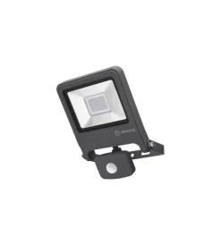 Illuminazione Per Esterno|Proiettore led da esterno osram essential con sensore, 50w 4000k grigio