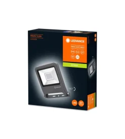 Illuminazione Per Esterno|Proiettore led da esterno osram essential - 30w 4000k grigio
