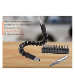 Online Prolunga snodabile per avvitatore euromarketing "flexy driver" 180° Trapani E Avvitatori