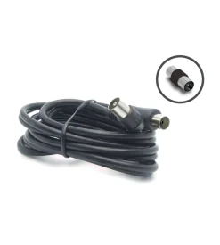 Clearance Prolunga tv 1.5 mt m/f 9.52 mm. nera Antenne E Impianti Tv Sat