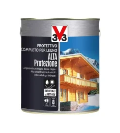 Hot Protettivo completo per legno alta protezione a solvente, colore douglas - 2,5 litri Impregnanti Legno