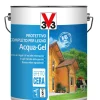 V33 Impregnanti Legno|Protettivo completo per legno acqua-gel, colore douglas - 5 litri