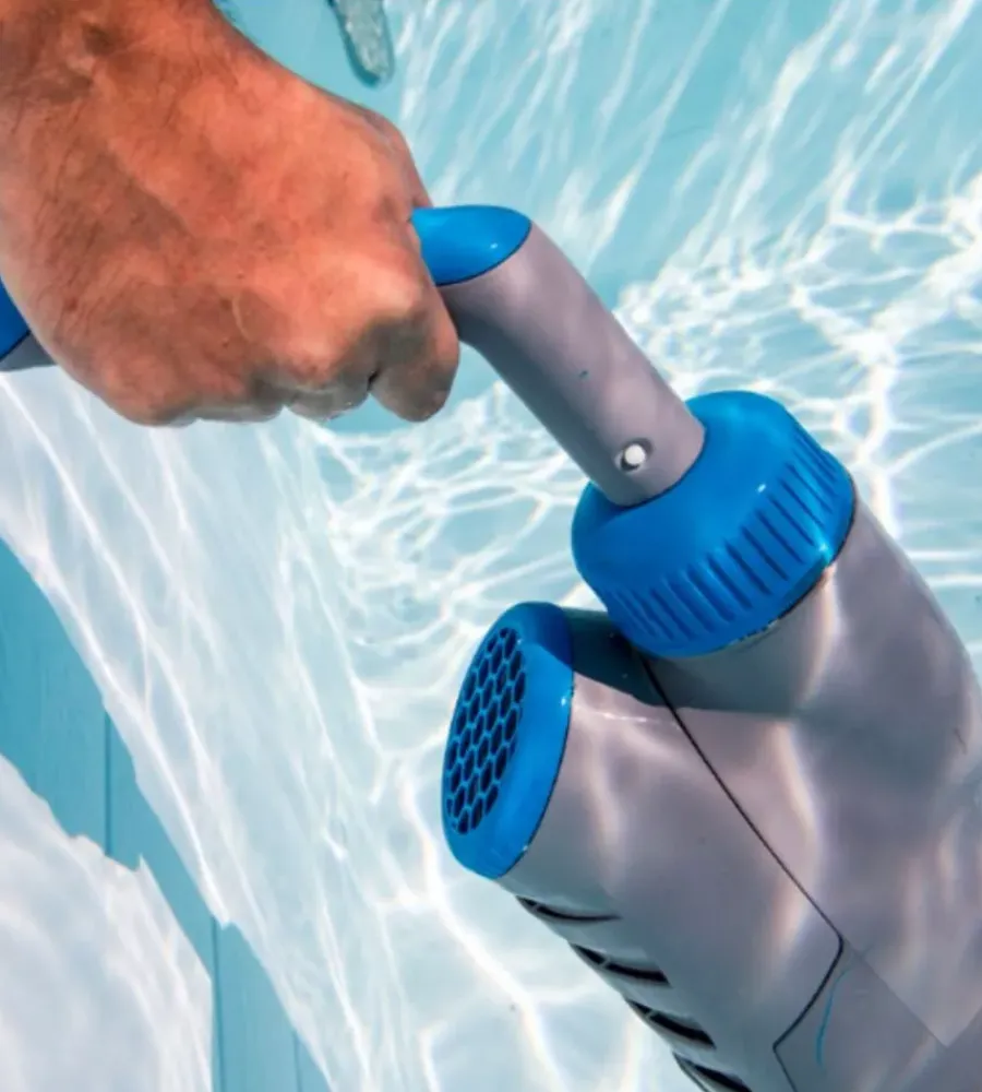 Gre Piscine|Pulitore a batteria autonomo per piscine "vcb50p" 30w