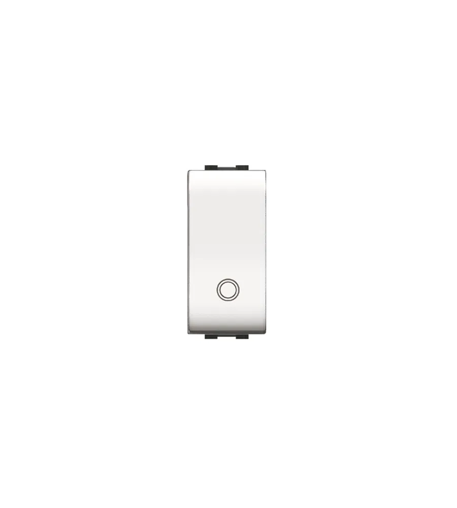 Serie Civili- Pulsante unipolare serie mylife 16a - bianco.