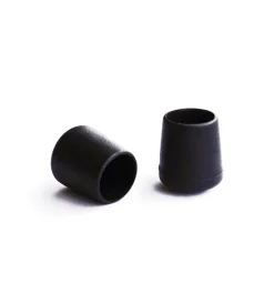 Accessori- Puntali esterni tondi neri ø 28 mm. 4 pz.