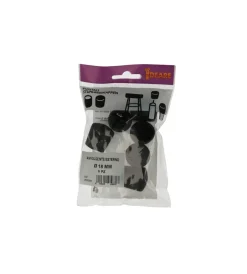 Accessori|Puntali esterni tondi neri ø 18 mm. 6 pz.
