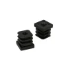 Best Puntali interni alettati quadri neri ø 25 x 25 mm. con foro filettato 4 pz. Accessori