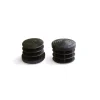 Accessori- Puntali interni alettati tondi neri ø 30 mm. 4 pz.