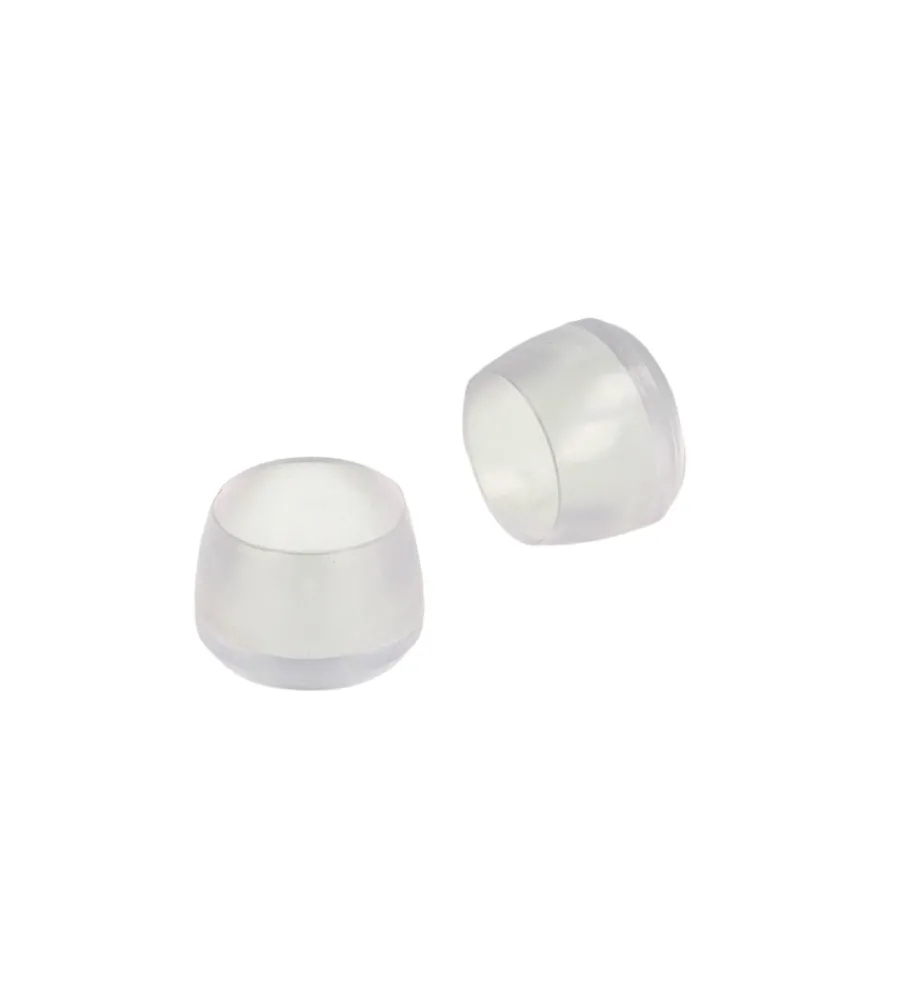 Accessori- Puntali tondi pvc trasparente ø 20 mm. - 8 pz.