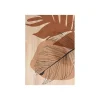 Decorazione Pareti- Quadro in legno "leaves black 03", 47x67 cm