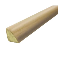 Profili Piallati- Quarto di tondo ayous grezzo 14 x 14 x 3000 mm