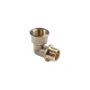 Ferramenta Per Esterno- Raccordo a gomito in ottone 3/4" maschio/femmina