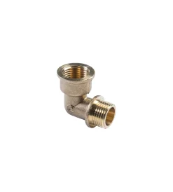 Ferramenta Per Esterno|Raccordo a gomito in ottone 1/4", maschio femmina