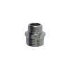 Tubi E Raccordi- Raccordo doppio con riduzione maschio 1/2" - 3/8"