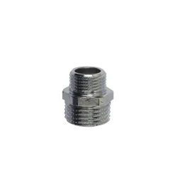 Tubi E Raccordi- Raccordo doppio con riduzione maschio 3/4" - 1/2"
