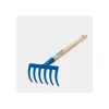 Agef Attrezzatura Giardinaggio|Rastrellino 6 denti manicato - verde