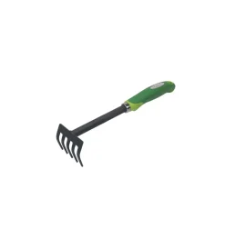 Attrezzatura Giardinaggio-Ribimex Rastrello 5 denti bi-materiale - .