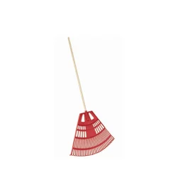 Attrezzatura Giardinaggio|Rastrello per foglie in plastica, 76 cm