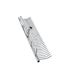 Attrezzatura Giardinaggio|Rastrello zincato  55 cm.