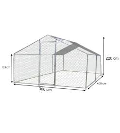Recinzione X Animali-Habrita Recinto per animali