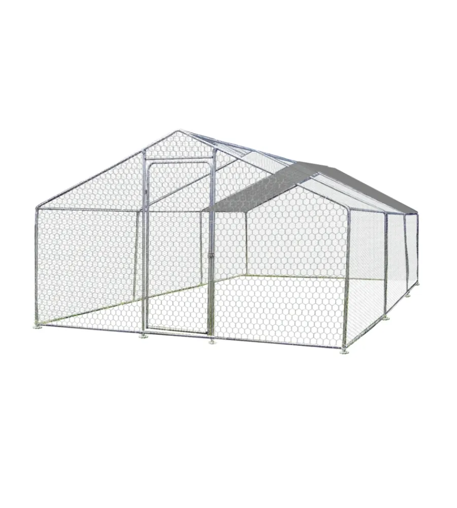 New Recinto per animali "enc 3060 32 gjm" in acciaio zincato 300x600x220 cm Recinzione X Animali