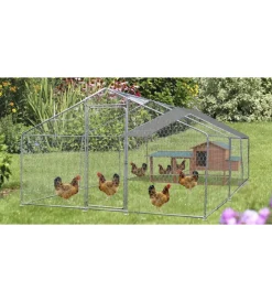 New Recinto per animali "enc 3060 32 gjm" in acciaio zincato 300x600x220 cm Recinzione X Animali