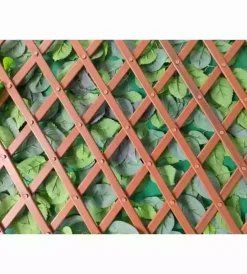 Reti, Recizioni E Cancelli Per Giardino-EuroGarden Recinzione artificiale espandibile verde 90x180 cm