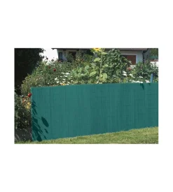 Reti, Recizioni E Cancelli Per Giardino-EuroGarden Recinzione da esterno in pvc monofacciale verde 3x1,5 metri