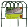 New Recinzione in acc. ad arco x aiuole 40x40 verde Reti, Recizioni E Cancelli Per Giardino