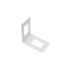Decorazione Ambienti- Reggilibri - 120 x 130 mm. - bianco