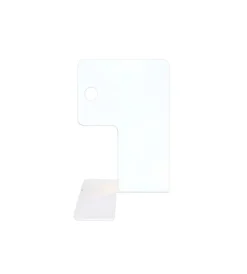 Online Reggilibro in lamiera - 150 x 200 x 155 mm. - bianco Decorazione Ambienti