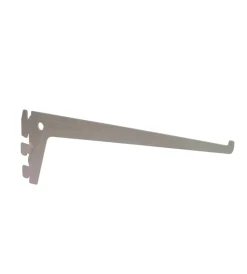 Officina E Garage|Reggimensola a 3 ganci - 50 cm. - alluminio bianco