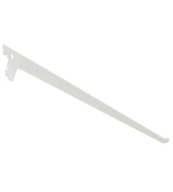 Officina E Garage- Reggimensola a 2 ganci - 10 cm. - bianco