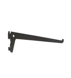 Officina E Garage- Reggimensola a 2 ganci - 25 cm. - nero