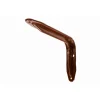 Decorazione Pareti|Reggimensola nervata modello "design" - 180 x 340 mm. - marrone
