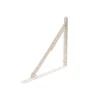 Decorazione Pareti|Reggimensola pieghevole - 400 x 400 mm. - bianco