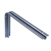 Clearance Reggimensola "plus" acciaio stampato - 1750x 260 mm. - argento Decorazione Pareti