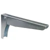 New Reggimensola ribaltabile - 100 x 300 mm. - zincato bianco Decorazione Pareti
