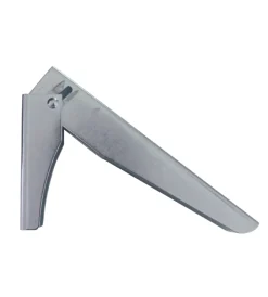 New Reggimensola ribaltabile - 100 x 300 mm. - zincato bianco Decorazione Pareti