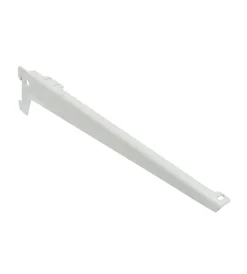 Best Reggimensole a 2 ganci angolate - 18 cm. - bianco Officina E Garage