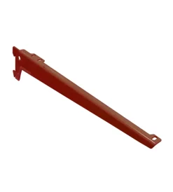 Reggimensole a 2 ganci angolate - 28 cm. - marrone Officina E Garage