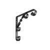 Decorazione Pareti|Reggimensole decorative - 250 x 250 mm. - nero