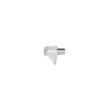 Reggipiani con perno in plastica trasparente ø 5 mm. 16 pz. Decorazione Pareti