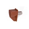 Decorazione Pareti|Reggipiani con perno in plastica marrone ø 5 mm. 16 pz.