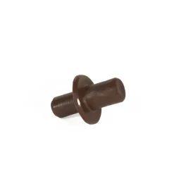 Clearance Reggipiani in nylon con flangia - marrone - 16 pz. Decorazione Pareti
